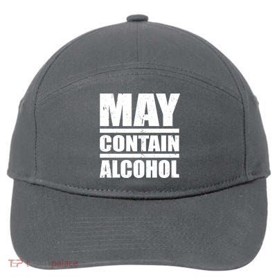 May Contain Alcohol 7-Panel Snapback Hat
