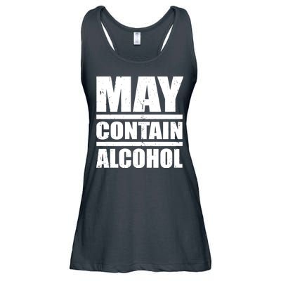 May Contain Alcohol Ladies Essential Flowy Tank