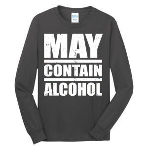 May Contain Alcohol Tall Long Sleeve T-Shirt