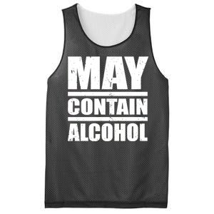 May Contain Alcohol Mesh Reversible Basketball Jersey Tank