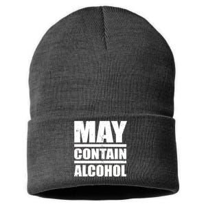 May Contain Alcohol Sustainable Knit Beanie