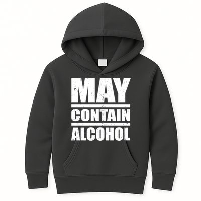 May Contain Alcohol Kids Hoodie