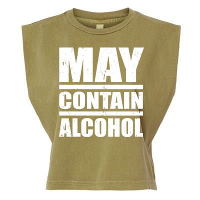 May Contain Alcohol Garment-Dyed Women's Muscle Tee