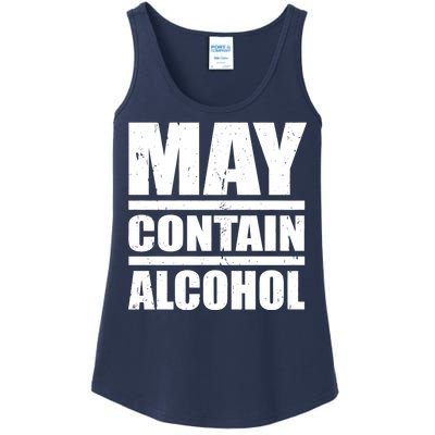 May Contain Alcohol Ladies Essential Tank