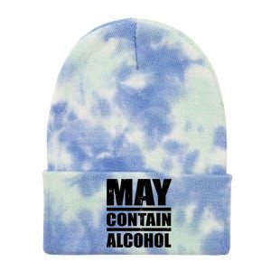 May Contain Alcohol Tie Dye 12in Knit Beanie