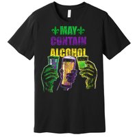 May Contain Alcohol Mardi Gras Premium T-Shirt