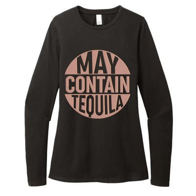 May Contain Tequila Womens CVC Long Sleeve Shirt