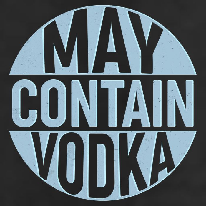 May Contain Vodka 11oz C Handle Ceramic Mug
