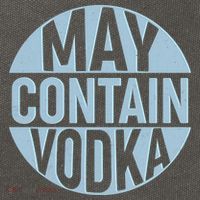 May Contain Vodka Cotton Canvas Backpack