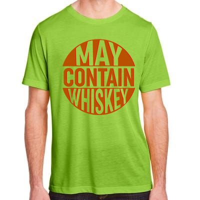 May Contain Whiskey Adult ChromaSoft Performance T-Shirt