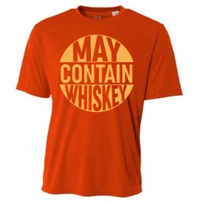 May Contain Whiskey Cooling Performance Crew T-Shirt