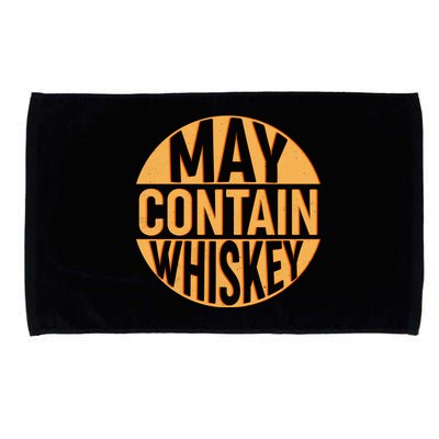 May Contain Whiskey Microfiber Hand Towel