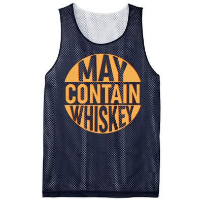 May Contain Whiskey Mesh Reversible Basketball Jersey Tank