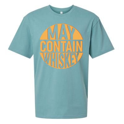 May Contain Whiskey Sueded Cloud Jersey T-Shirt