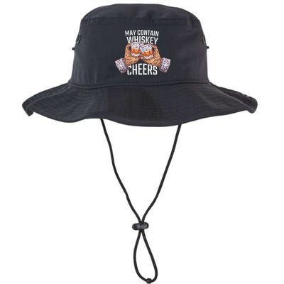 May Contain Whiskey Cheers Bucket Hat