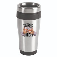 May Contain Whiskey Cheers 16oz Travel Tumbler