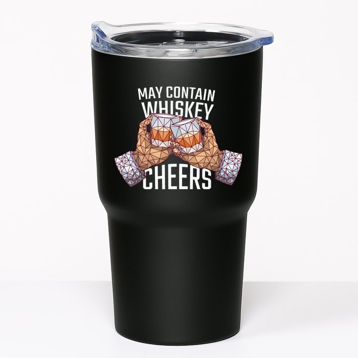 May Contain Whiskey Cheers Tumbler