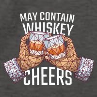 May Contain Whiskey Cheers Vector Backpack