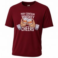 May Contain Whiskey Cheers Performance Shirt
