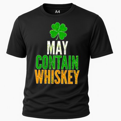 May Contain Whiskey Funny St Patricks Day Performance Shirt