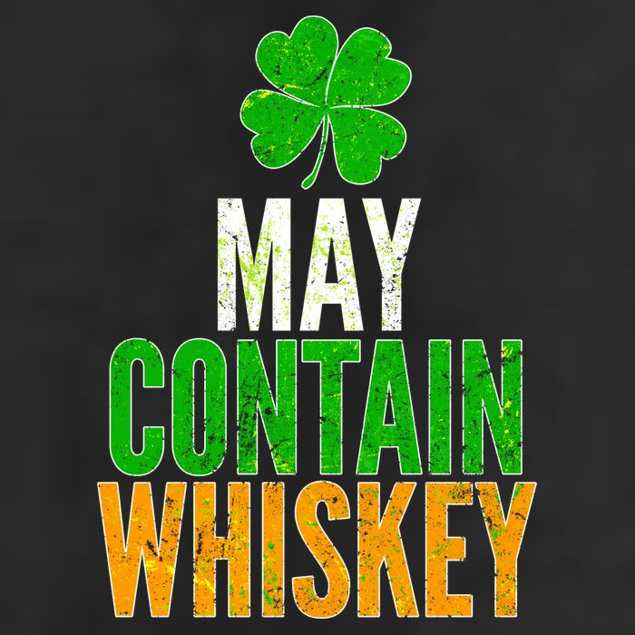 May Contain Whiskey Funny St Patricks Day 15oz Campfire Ceramic Mug