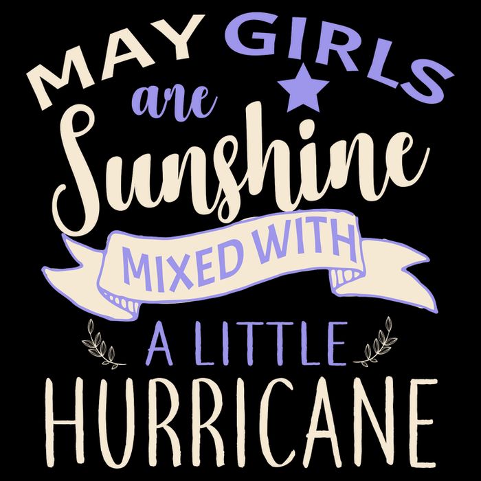 May Girls Are Sunshine Mixed With Hurricane Impact Tech Backpack