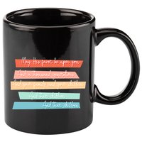 May His Favor Be Upon You Quote 11oz C Handle Ceramic Mug