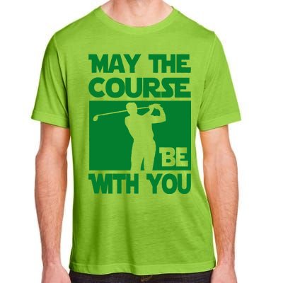 May The Course Be With You Adult ChromaSoft Performance T-Shirt