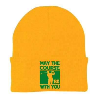 May The Course Be With You Knit Cap Winter Beanie