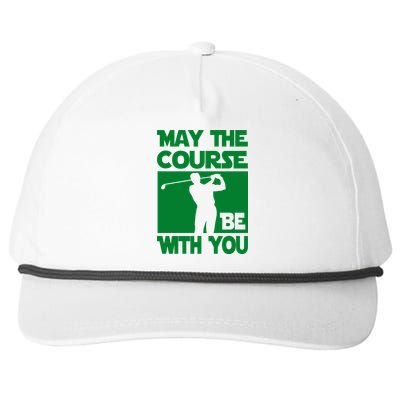 May The Course Be With You Snapback Five-Panel Rope Hat