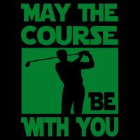 May The Course Be With You Short Acrylic Beanie