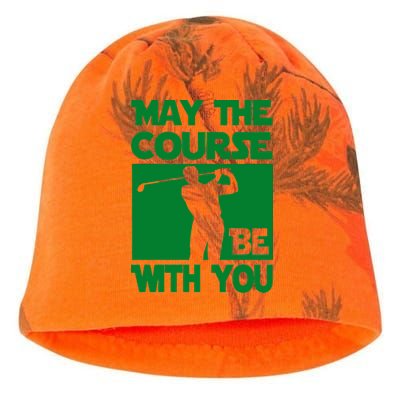 May The Course Be With You Kati - Camo Knit Beanie