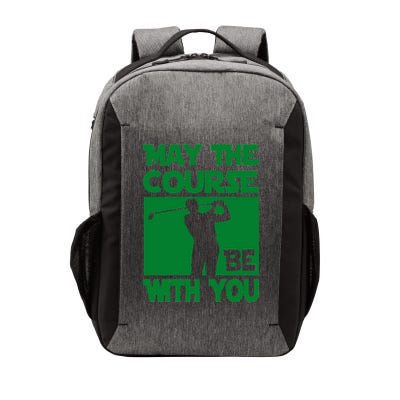 May The Course Be With You Vector Backpack