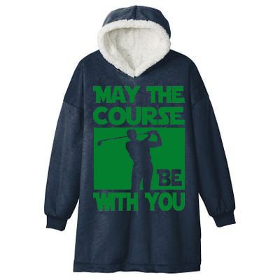 May The Course Be With You Hooded Wearable Blanket