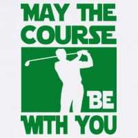 May The Course Be With You Garment-Dyed Sweatshirt
