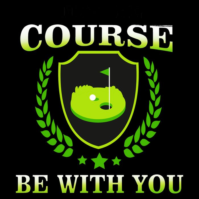 May The Course Be With You Golfing Mug