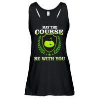 May The Course Be With You Golfing Ladies Essential Flowy Tank