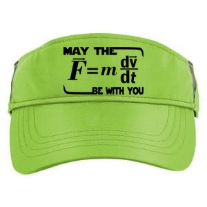 May The (F=mdv/dt) Be With You Physics Adult Drive Performance Visor