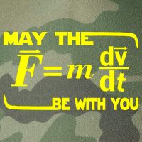 May The (F=mdv/dt) Be With You Physics Legacy Tie Dye Trucker Hat