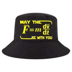 May The (F=mdv/dt) Be With You Physics Cool Comfort Performance Bucket Hat