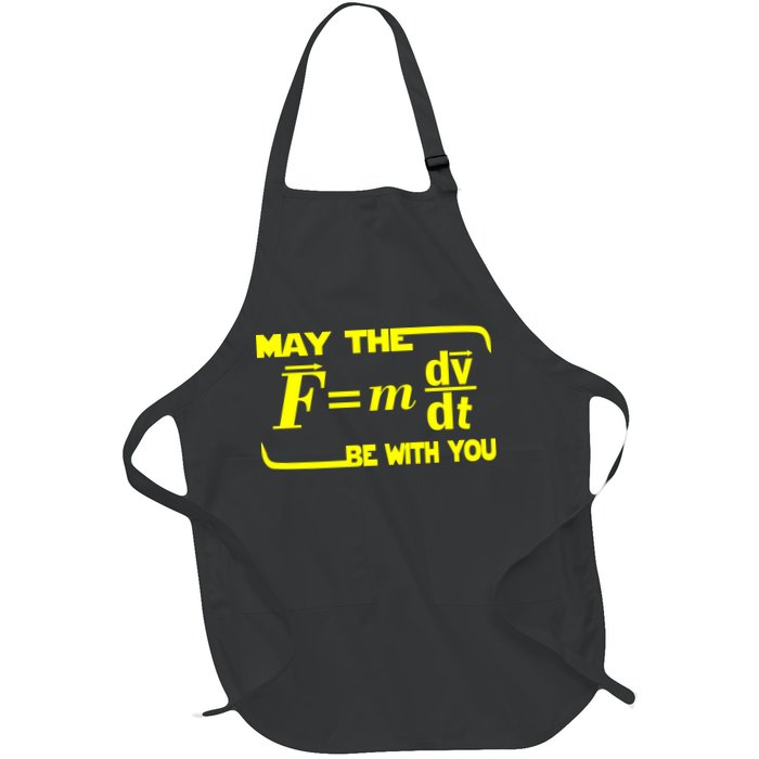 May The (F=mdv/dt) Be With You Physics Apron