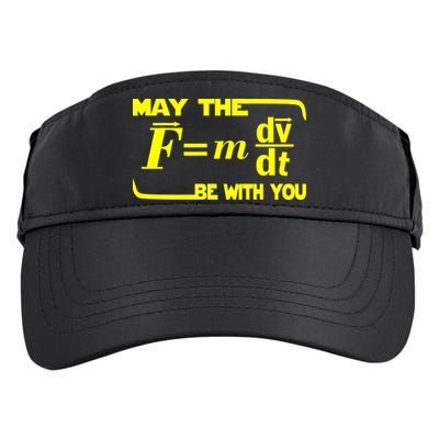 May The (F=mdv/dt) Be With You Physics Adult Drive Performance Visor