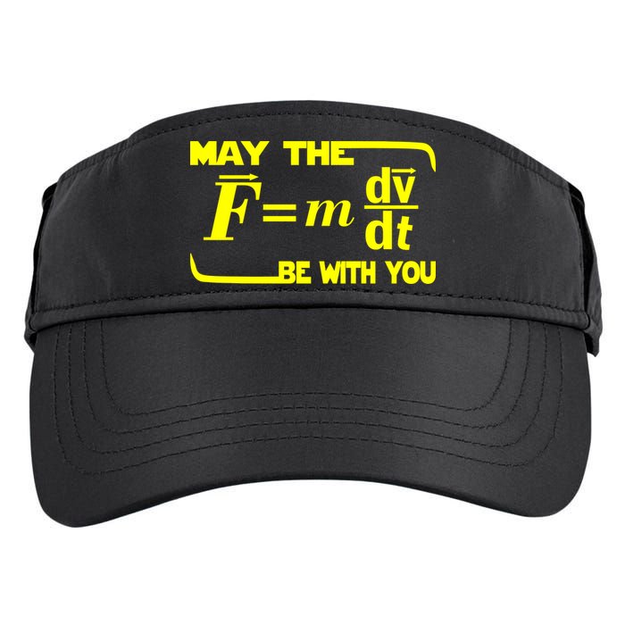 May The (F=mdv/dt) Be With You Physics Adult Drive Performance Visor