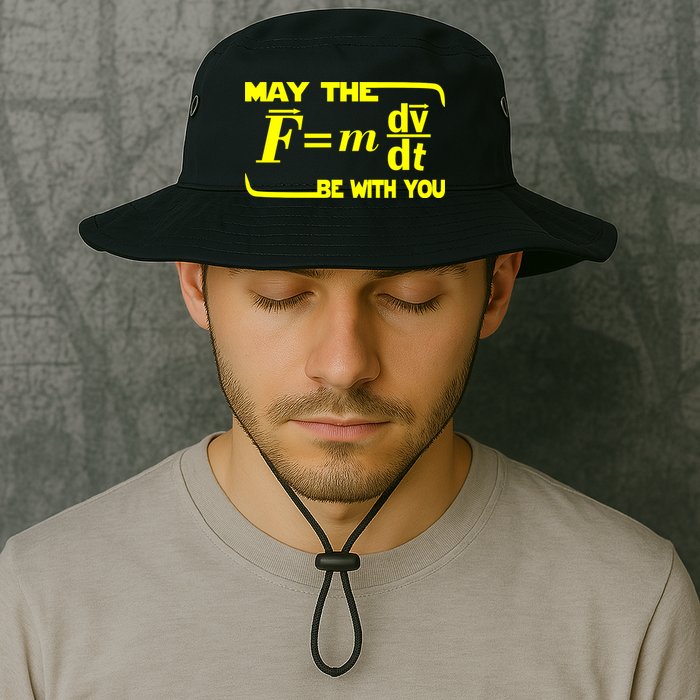 May The (F=mdv/dt) Be With You Physics Bucket Hat