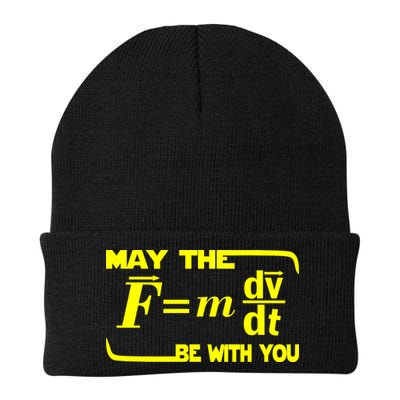 May The (F=mdv/dt) Be With You Physics Beanie