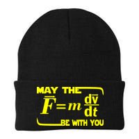 May The (F=mdv/dt) Be With You Physics Beanie