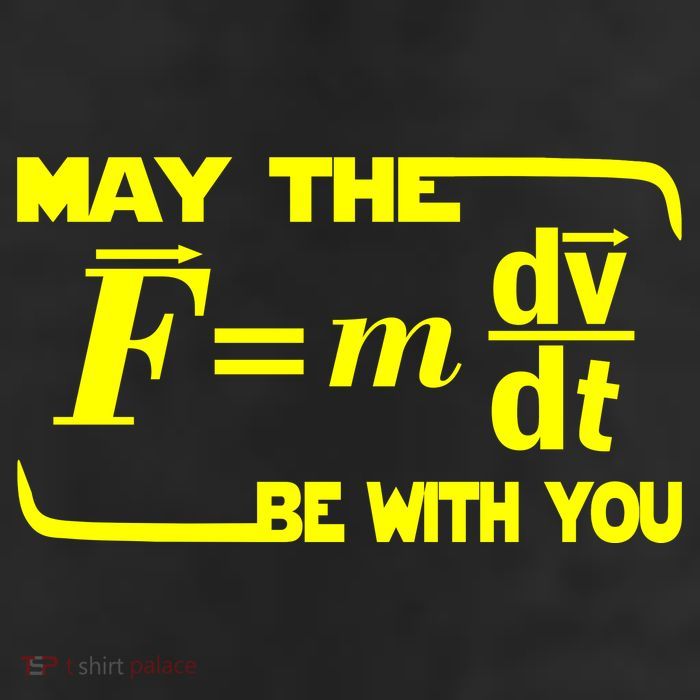May The (F=mdv/dt) Be With You Physics 25L Jumbo Tote