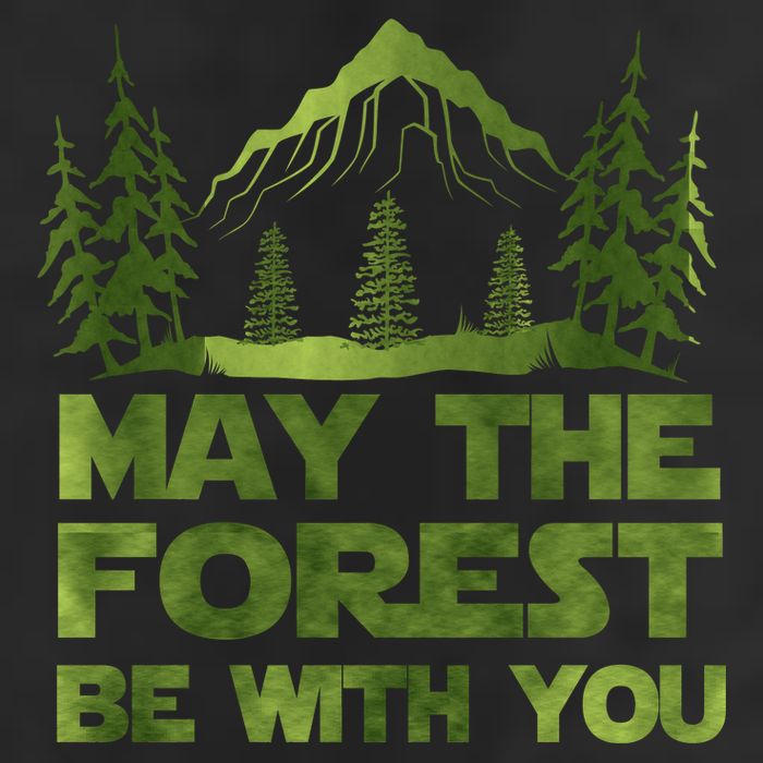 May The Forest Be With You Cool Comfort Performance Bucket Hat