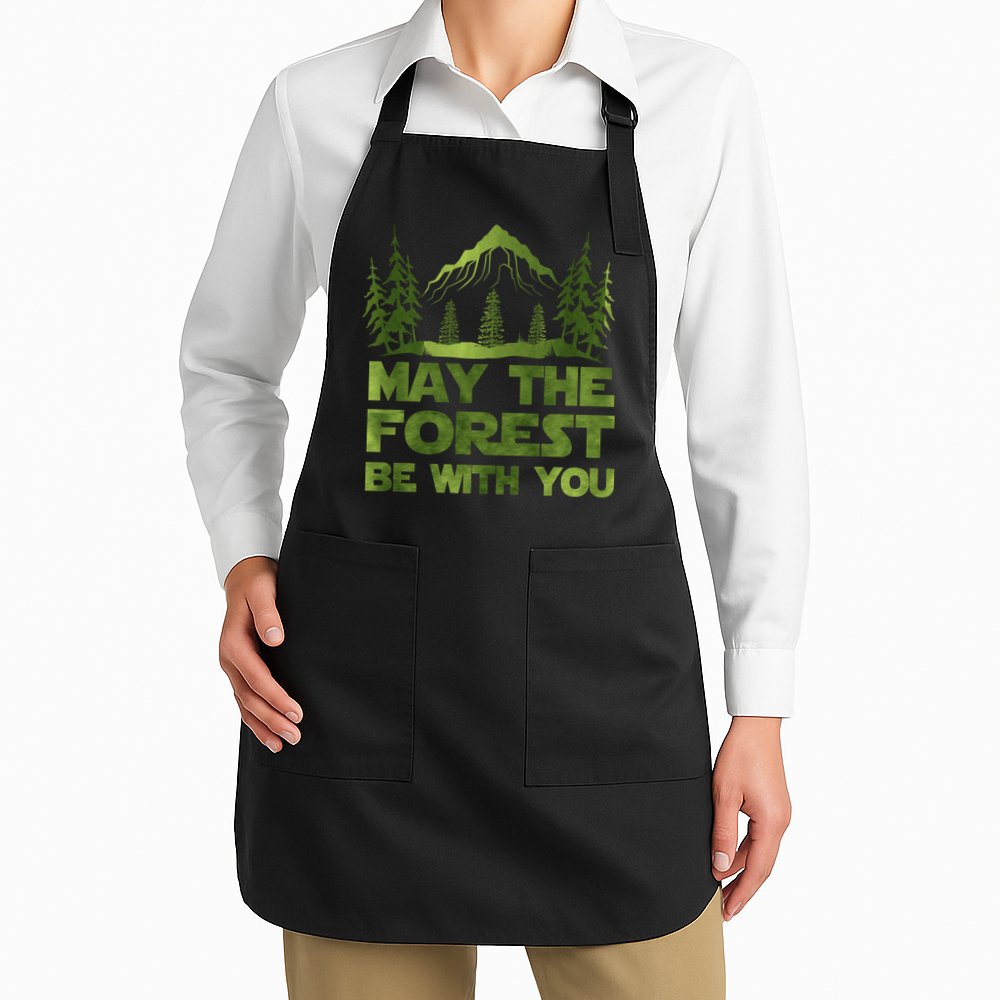 May The Forest Be With You Apron