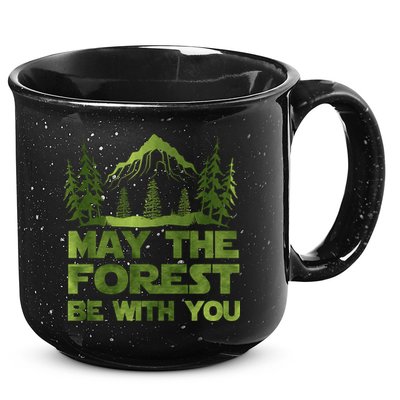 May The Forest Be With You 15oz Campfire Ceramic Mug